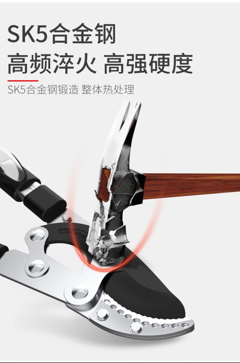 高枝剪伸缩粗枝剪果树树枝修枝剪强力省力大力剪园艺园林大剪