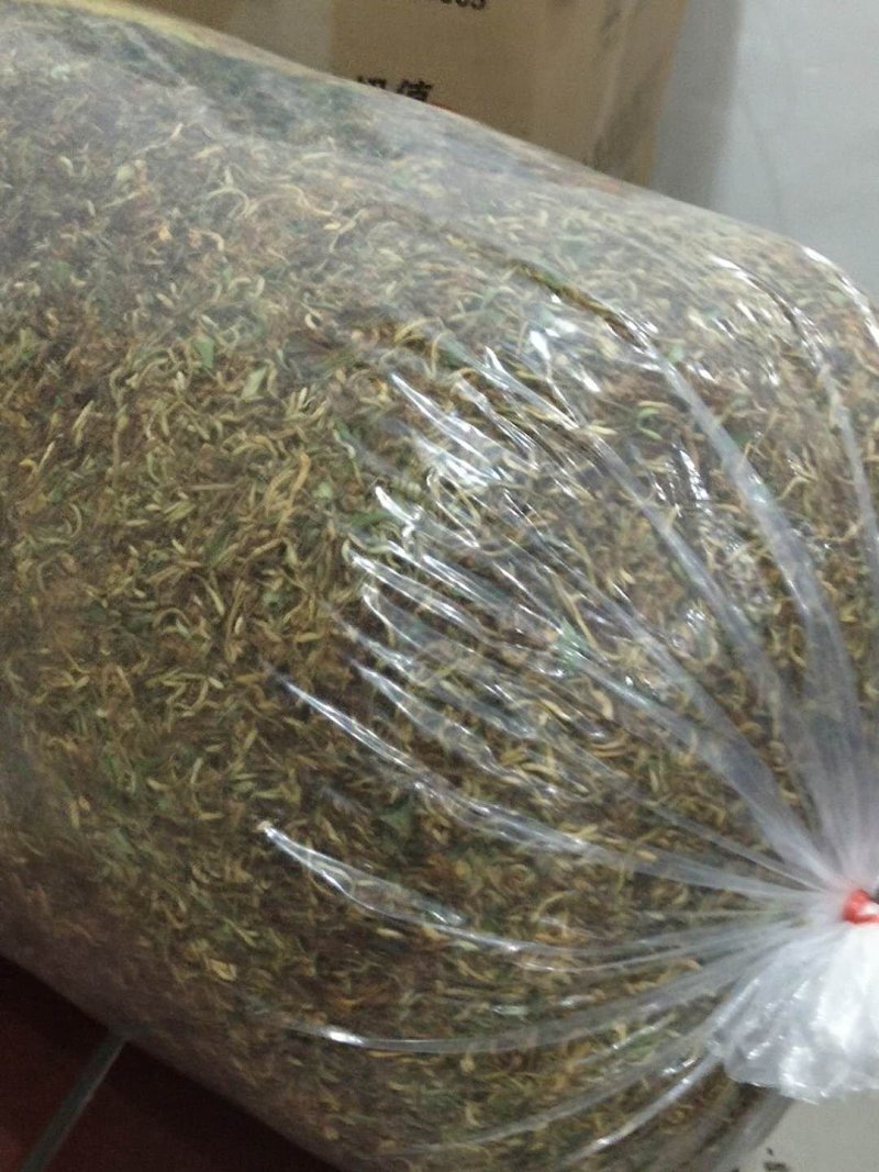 【野生晒干】金银花五彩花双色花高山野生金银花0添加无色素