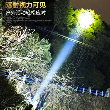 （包邮）头灯强光充电超亮头戴式手电筒户外疝气远射家用矿工