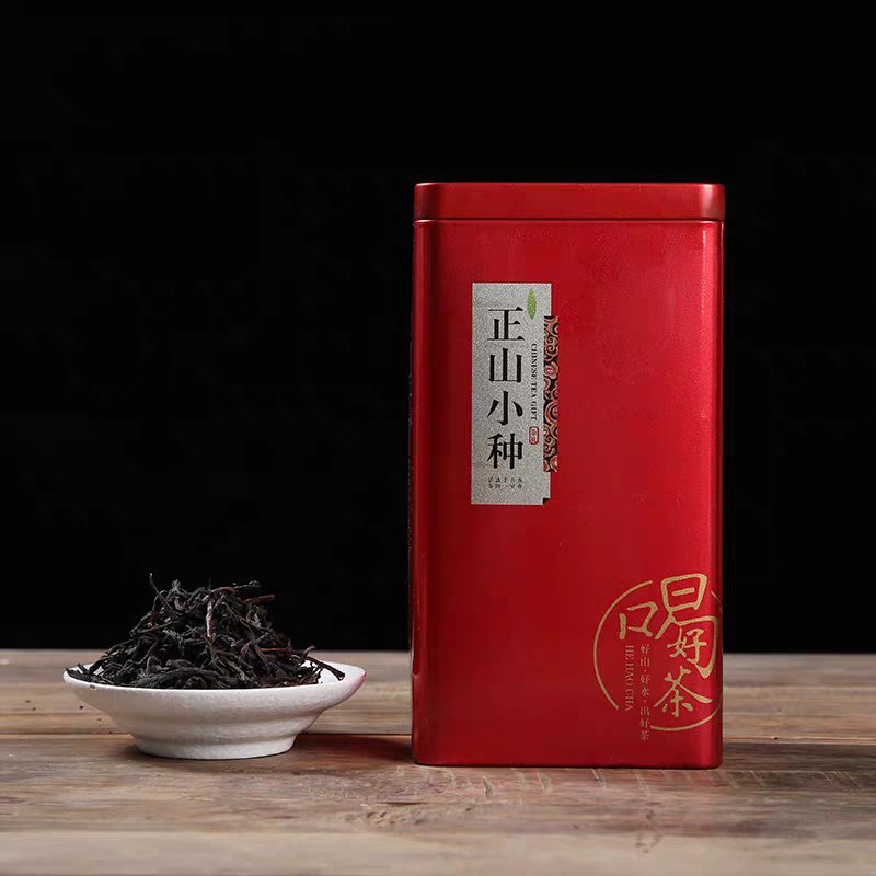 2025新茶春茶正山小种红茶茶叶浓香罐装500g网红代发