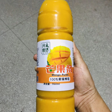 960升台农芒果浆，天然果肉果汁