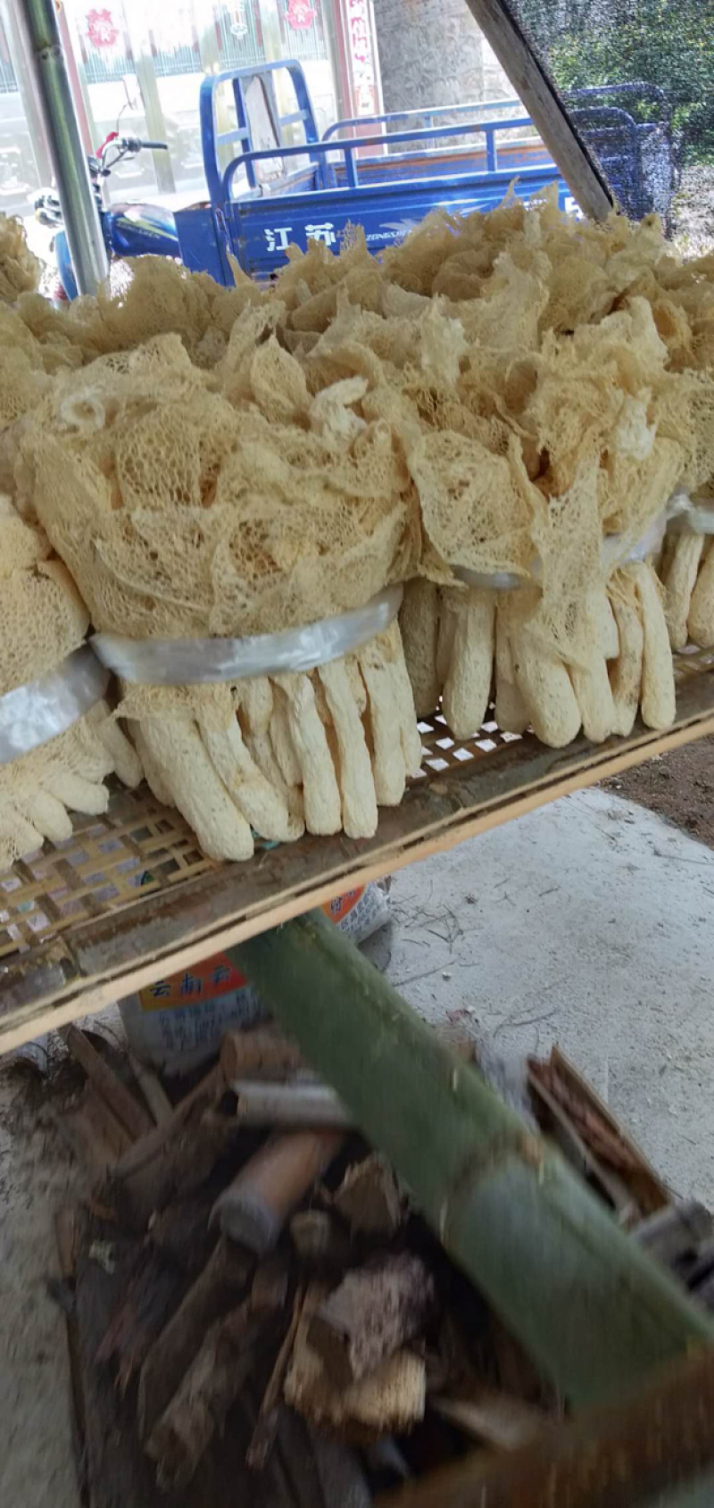 一手货源农家竹荪茹，自产自销干货，新货上架啦