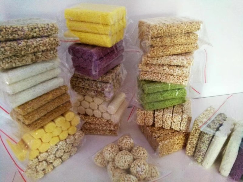 小米酥.米花糖.米球.米棒.米块.单棒.双心、五谷杂粮酥