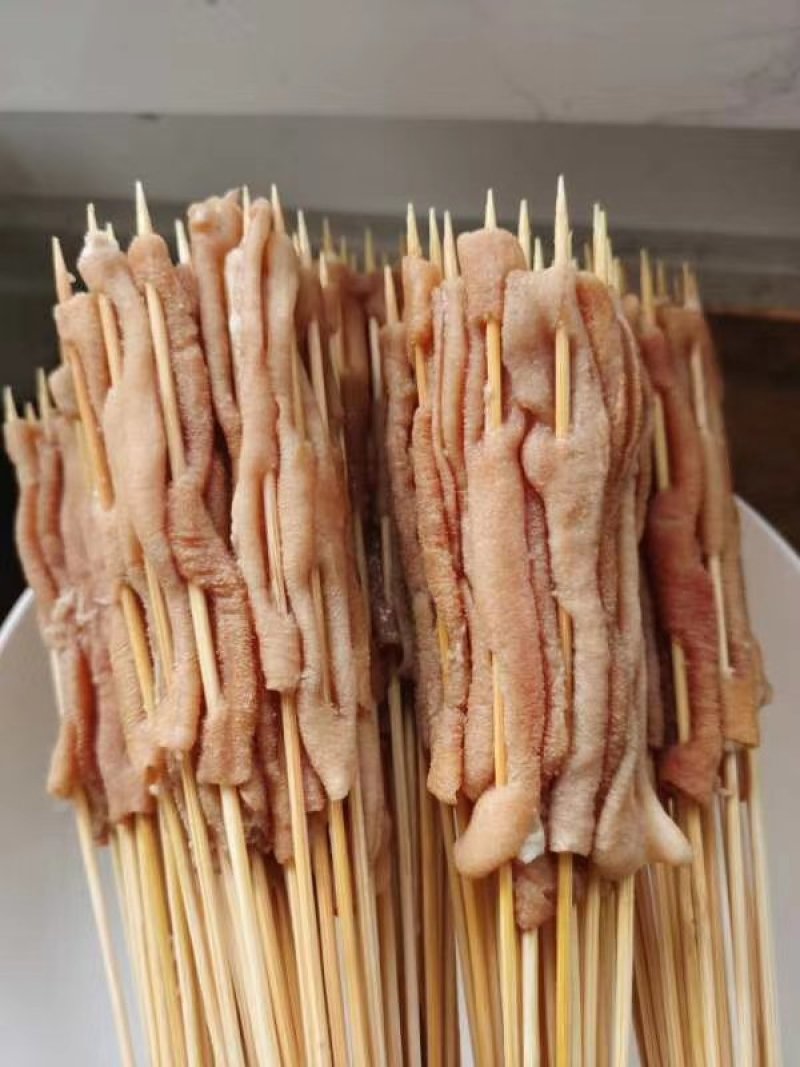 鸭肠串大量批发零售价格便宜质量保证