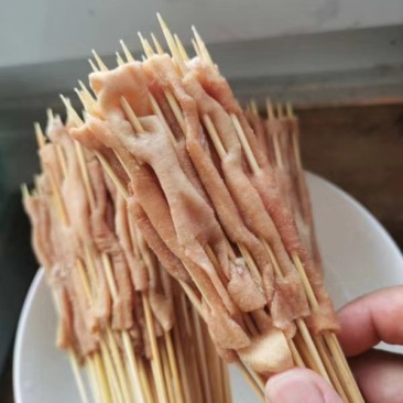 鸭肠串大量批发零售价格便宜质量保证