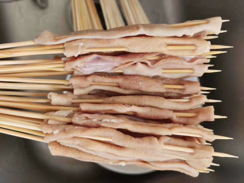鸭肠串大量批发零售价格便宜质量保证