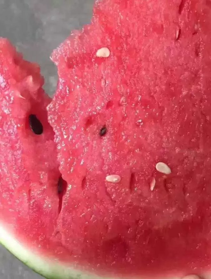 现摘湖北宜城甜王西瓜水果皮薄超甜西瓜