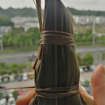 黄山农家枕头棕纯手工传统农家火腿肉粽