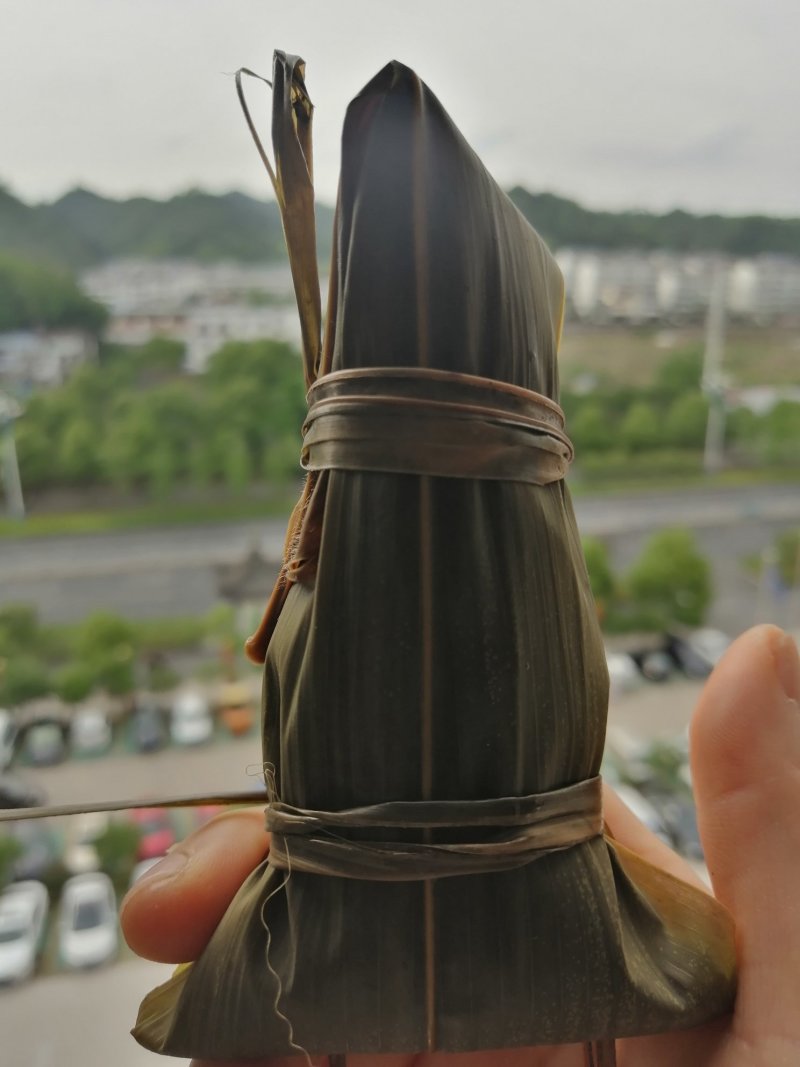 黄山农家枕头棕纯手工传统农家火腿肉粽
