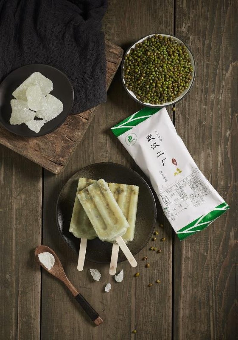 网红手工冰淇淋绿豆冰棒雪糕冰淇淋家庭装