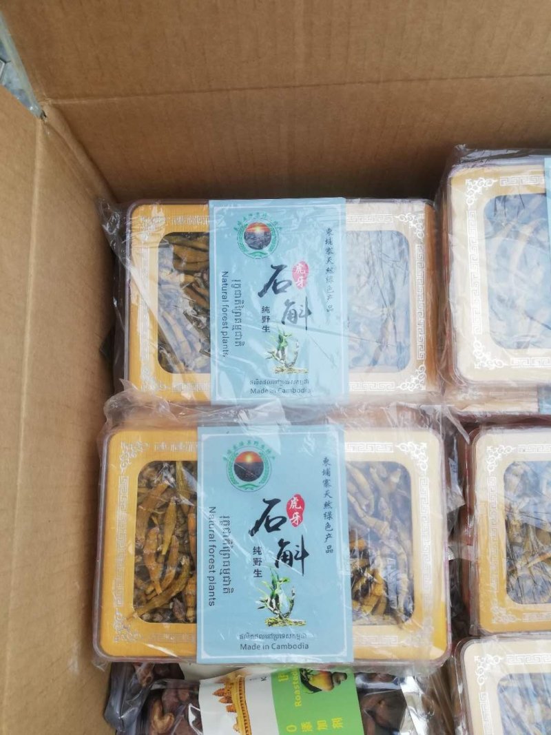 【包邮】柬埔寨野生虎牙石斛品质保证线上交易