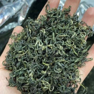新高山明前龙井香绿茶南雄市帽子峰山茶手工炒茶500g包邮