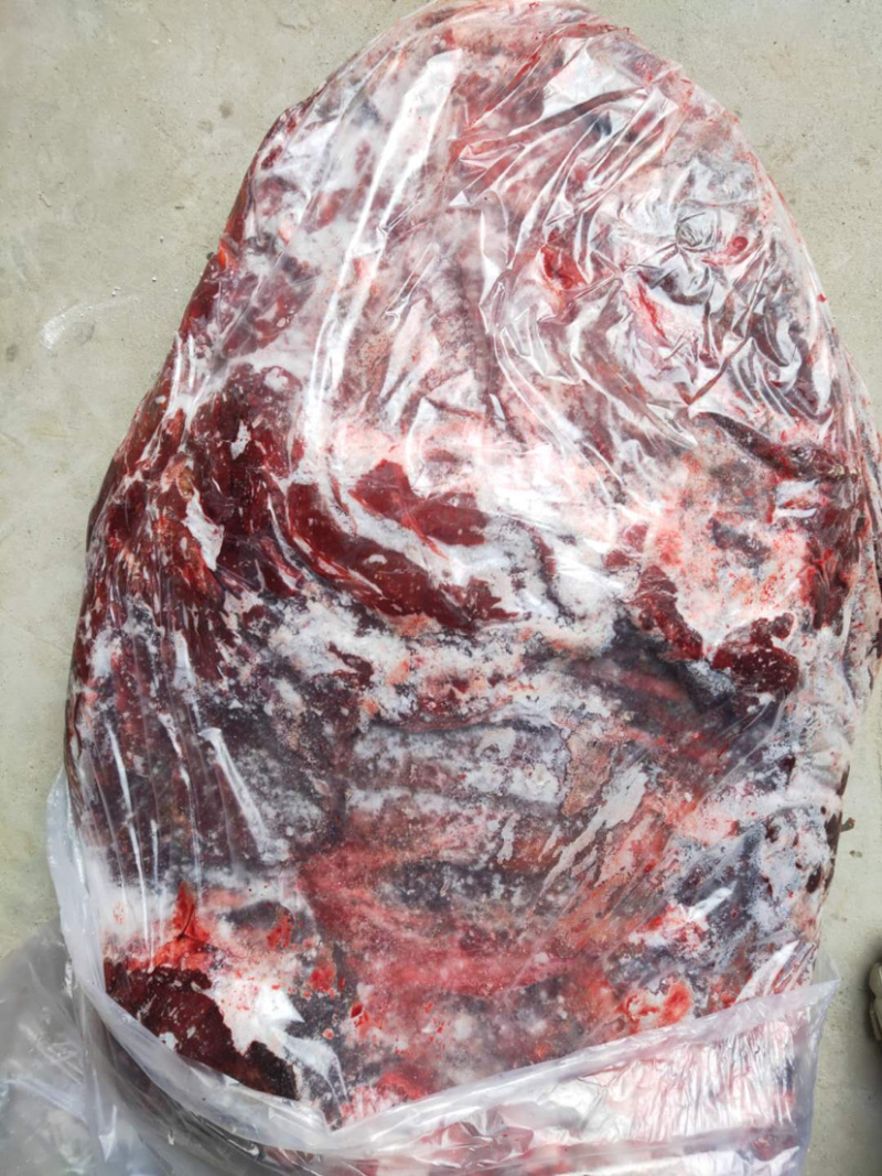 驴排肉多颜色鲜都是新货颜色新鲜质量好出肉率高