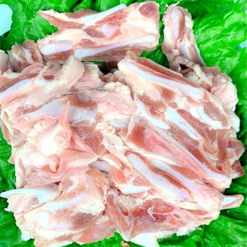新鲜猪脆骨肉活杀猪软骨丝猪肉猪排骨月牙骨涮肉烤肉烧烤火锅