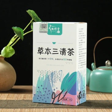 草本三清茶三角包30袋/盒口气口苦口臭金银花菊花茶