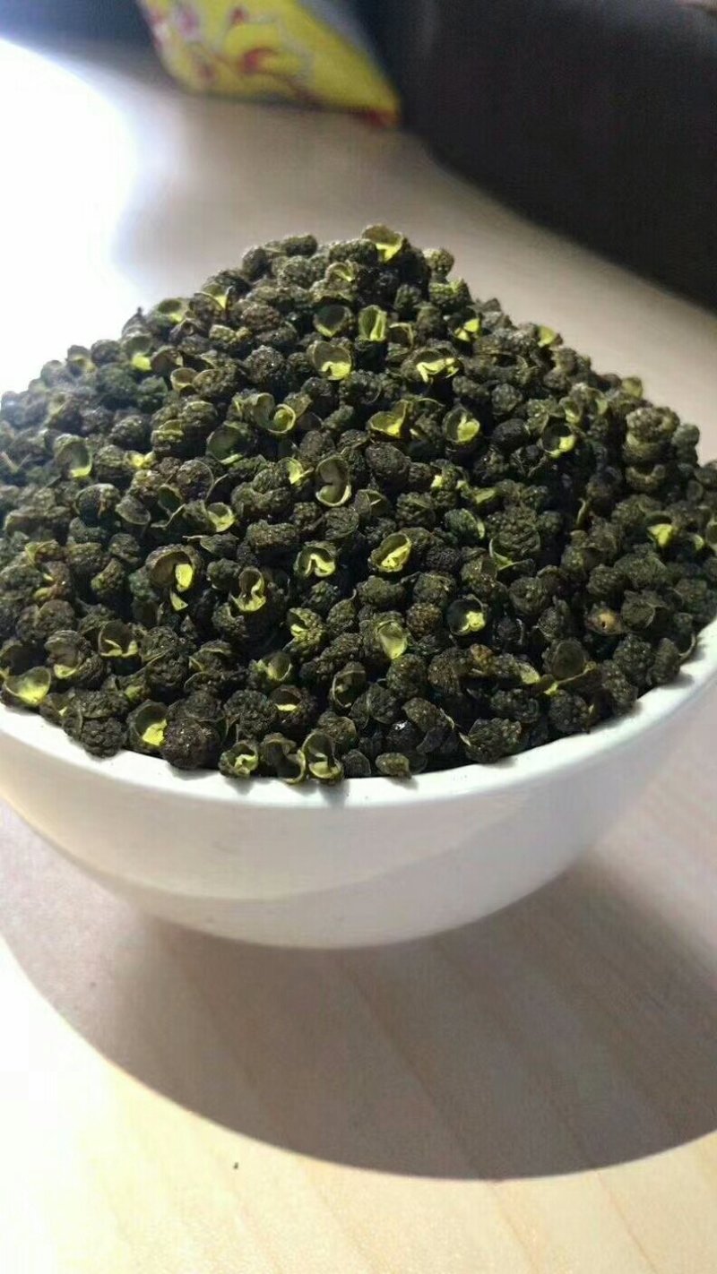 汉源九叶青干无籽花椒一手货源会批发青花椒产地汉源