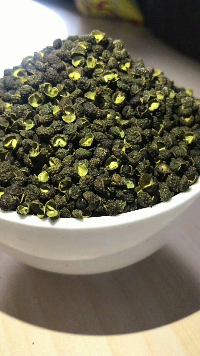 汉源九叶青干无籽花椒一手货源会批发青花椒产地汉源