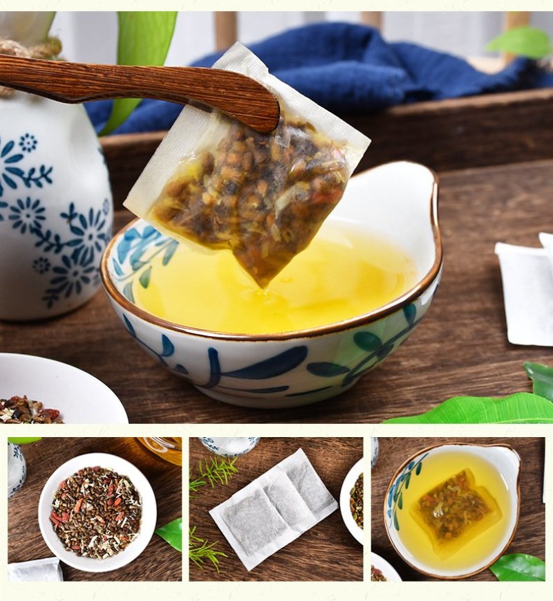 菊花决明子茶金银花枸杞牛蒡熬夜恢复茶一件代发