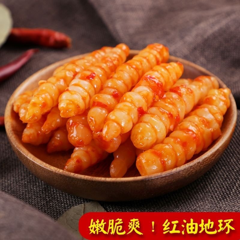 红油地环甘露宝塔菜螺丝菜地龙下饭菜酸甜香辣酱菜农家自制咸