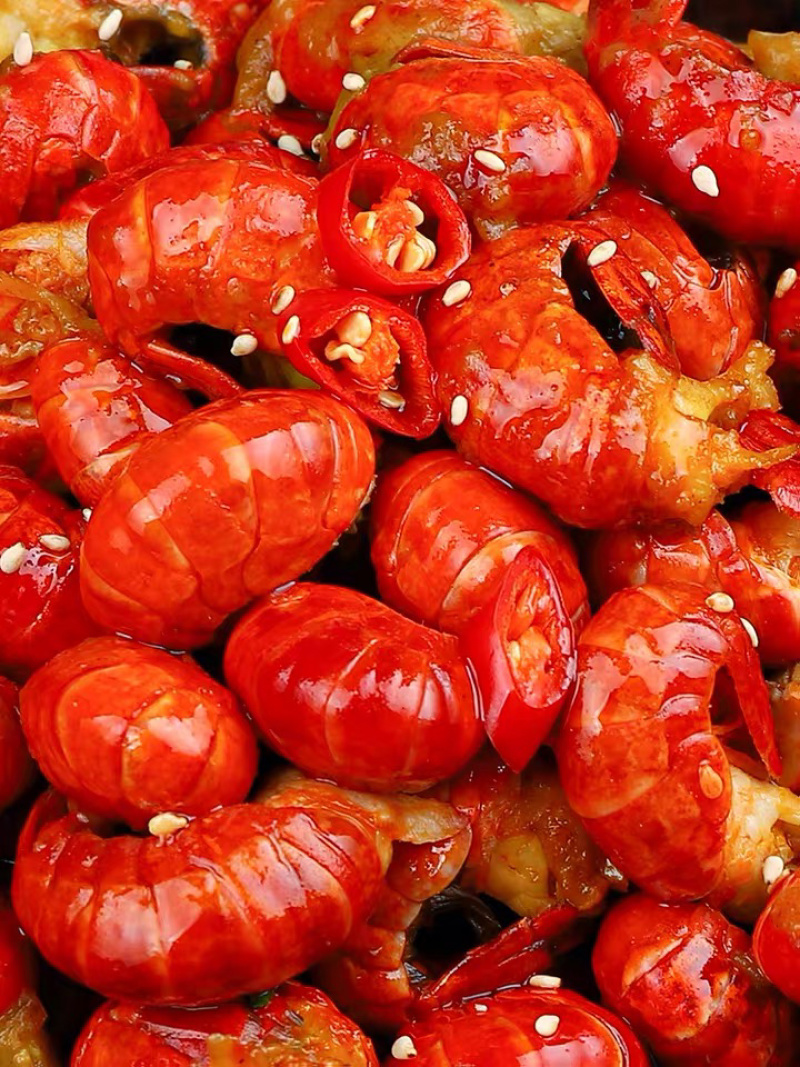 龙虾尾，新鲜速冻龙虾尾，壳薄肉多，味道鲜美