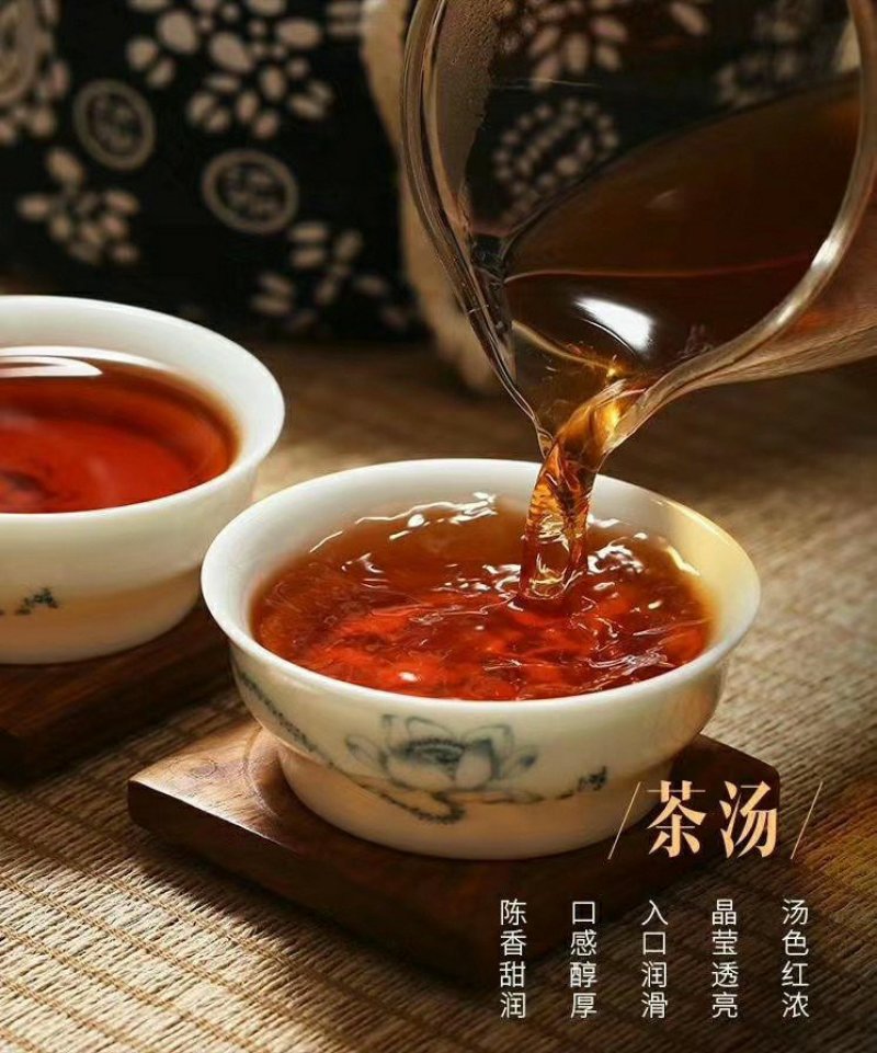 2003年小金砖陈年老茶普洱熟茶迷你小沱茶