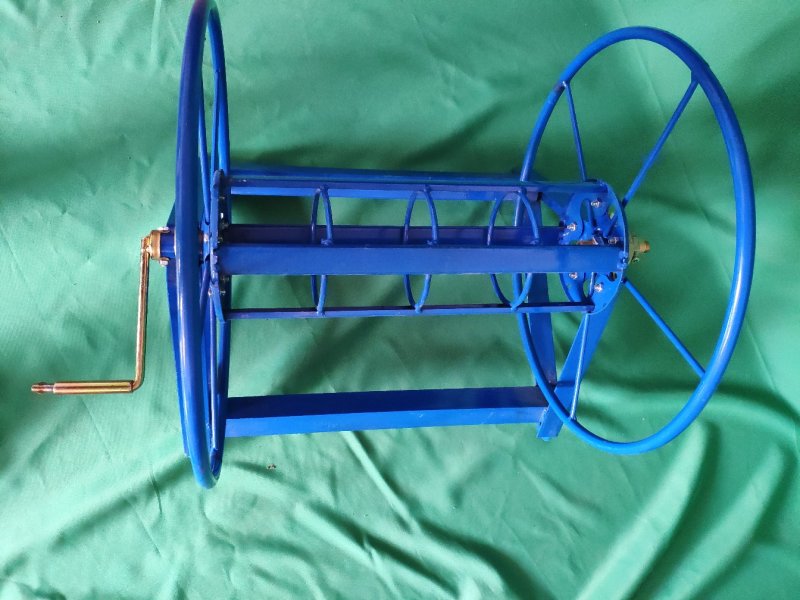 电动缠管架全自动盘管架农用药管收管器卷管器绕管架缠管机
