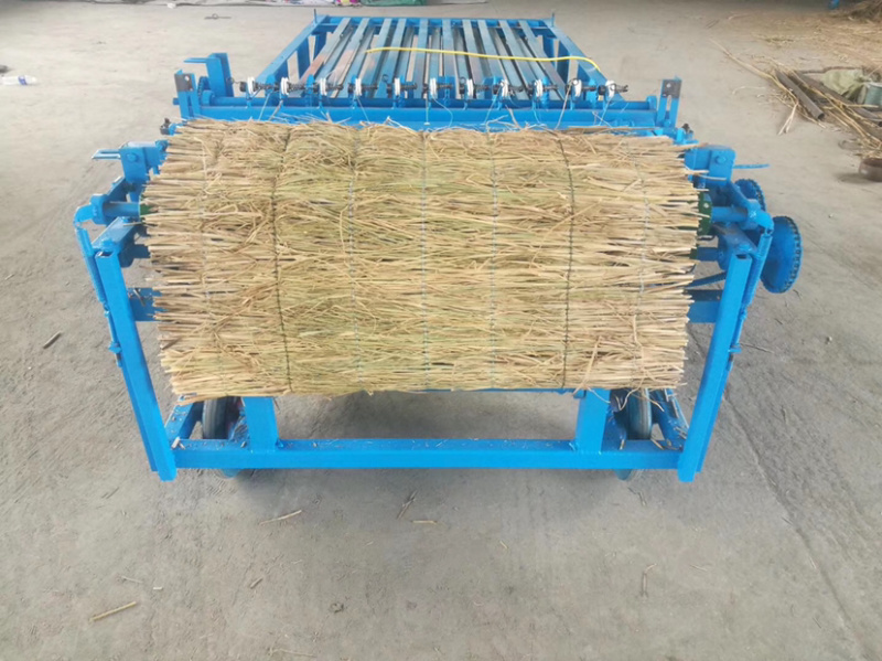 草帘编织机草衫子机稻草芦苇编帘机薄厚可调自动切片