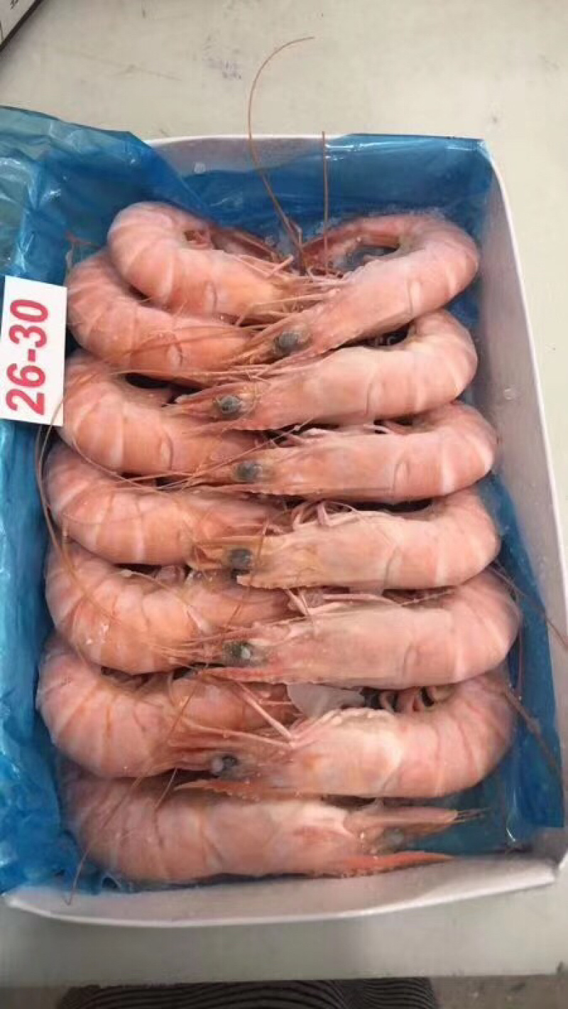 越南进口精品全规格黑虎虾450克/盒*10盒