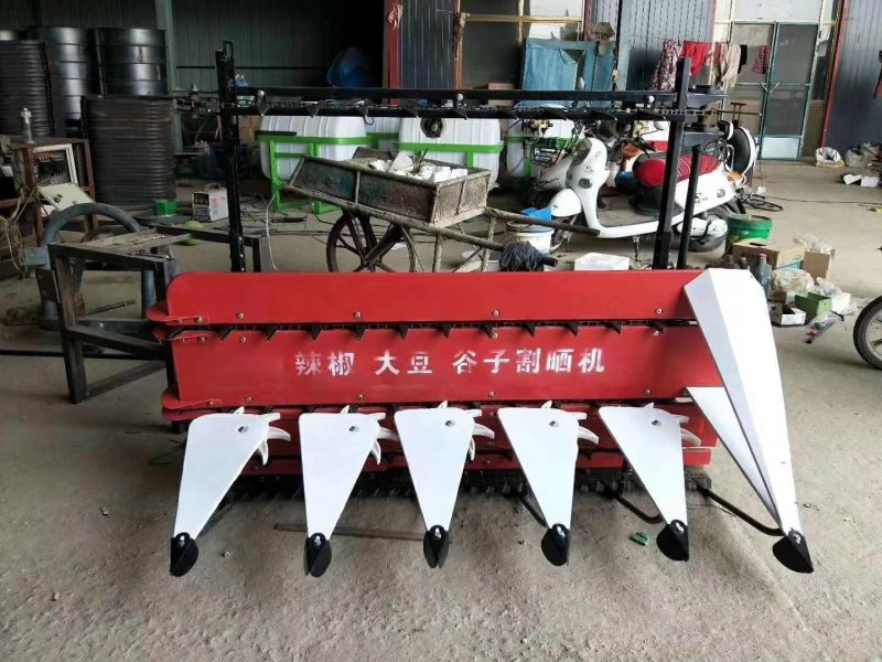 谷子收割机玉米秸秆收割机辣椒割晒机家用快捷