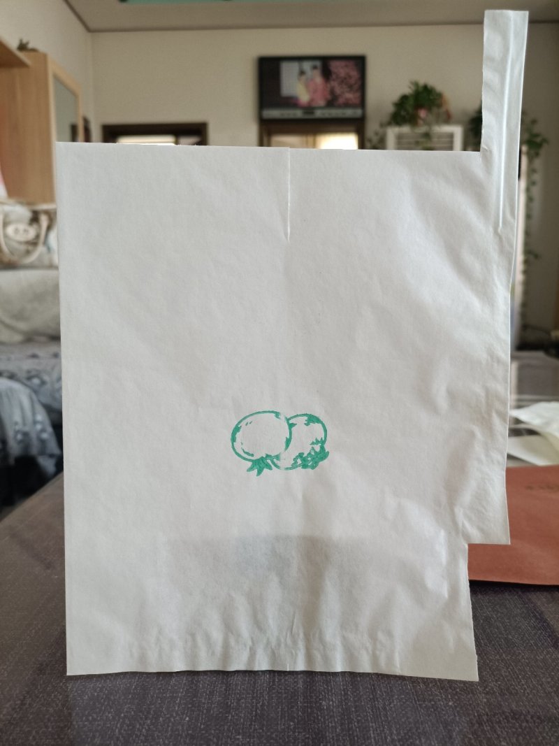 防水，防虫，防菌，刀把白木浆纸石榴套袋，柑橘袋