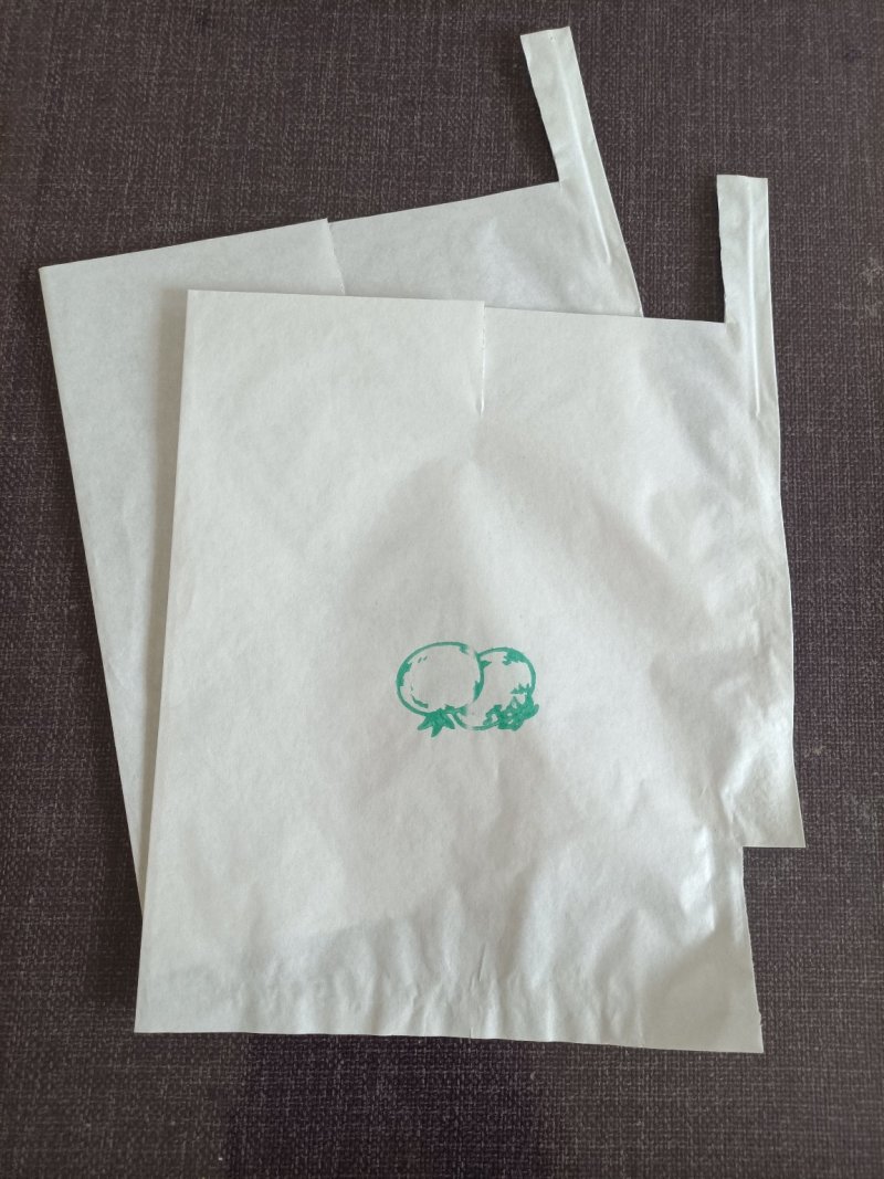 防水，防虫，防菌，刀把白木浆纸石榴套袋，柑橘袋