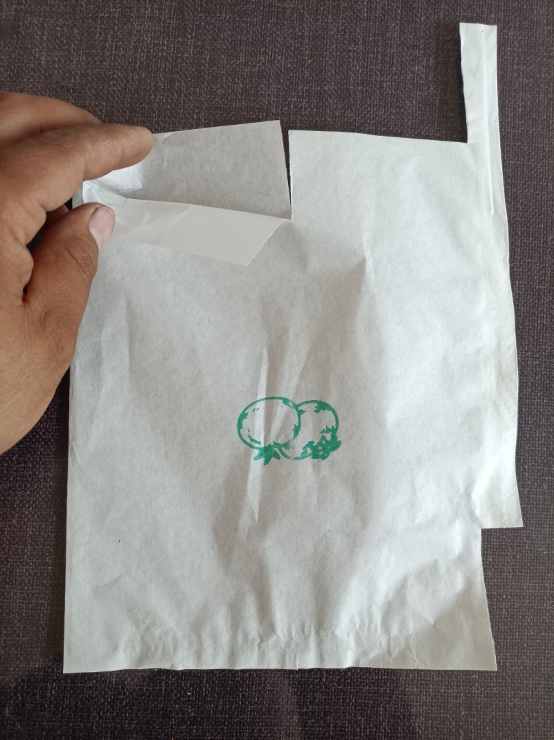 防水，防虫，防菌，刀把白木浆纸石榴套袋，柑橘袋