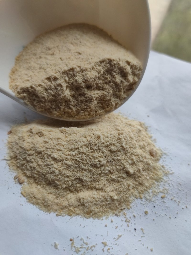 烘干豆渣，]豆渣是生产豆奶或豆腐后留下来的残渣