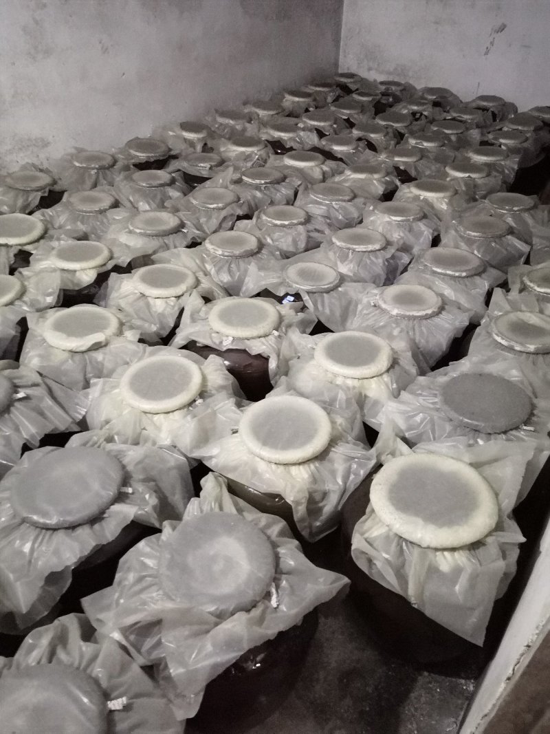 发酵一年以上酒饭才酿的陈酿米酒