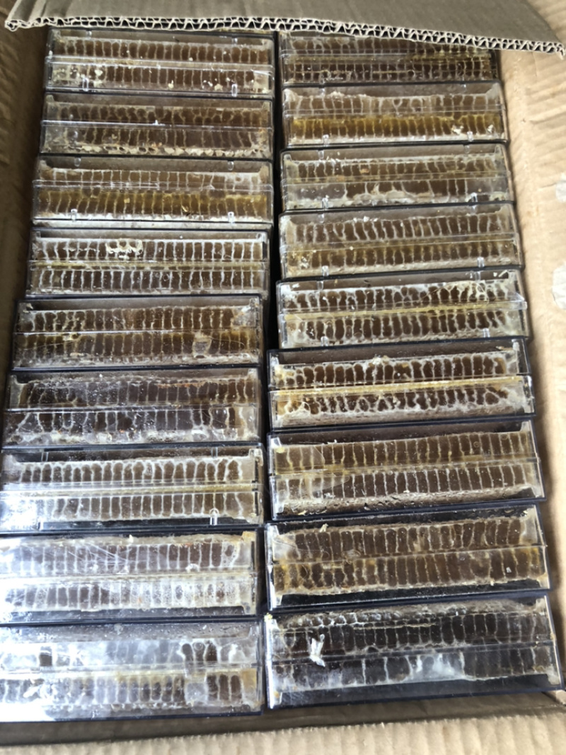 20每盒580克每盒，价低量大，纯蜜蜂巢蜜批发