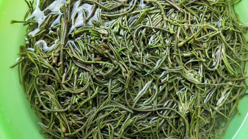 菱角菜南漪湖原生态菱角菜菱角米真空包装