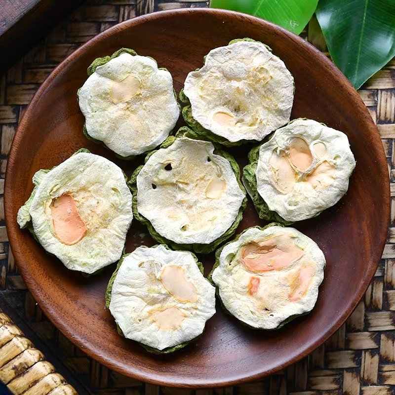 农家苦瓜片干500g包邮特级非野生粉绿萝野生天然花茶片