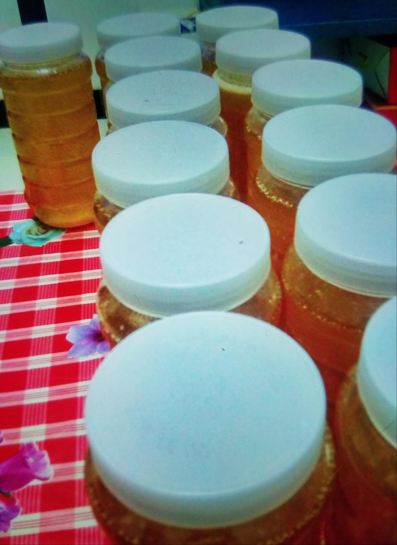 豫西深山土蜂蜜、老巢蜜，自家蜂场生产，纯手工制作，佳品。