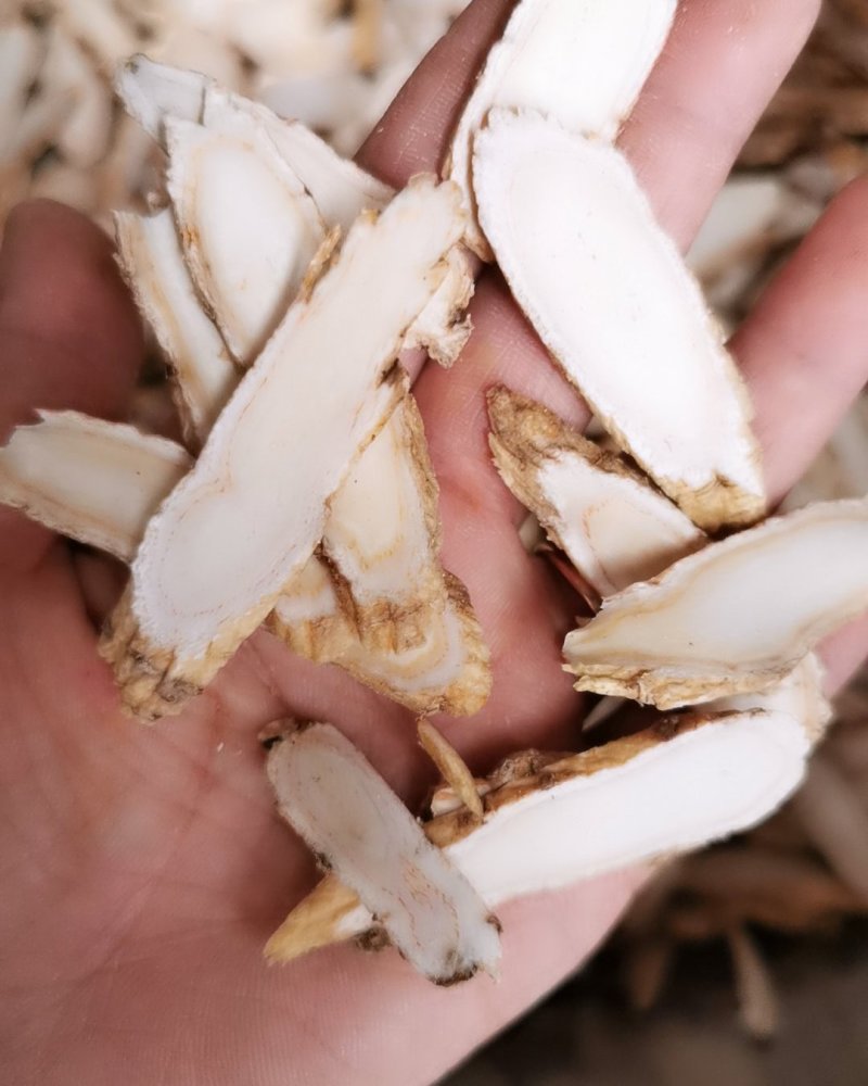 产地直供人参片斜片手工切片吉林长白山