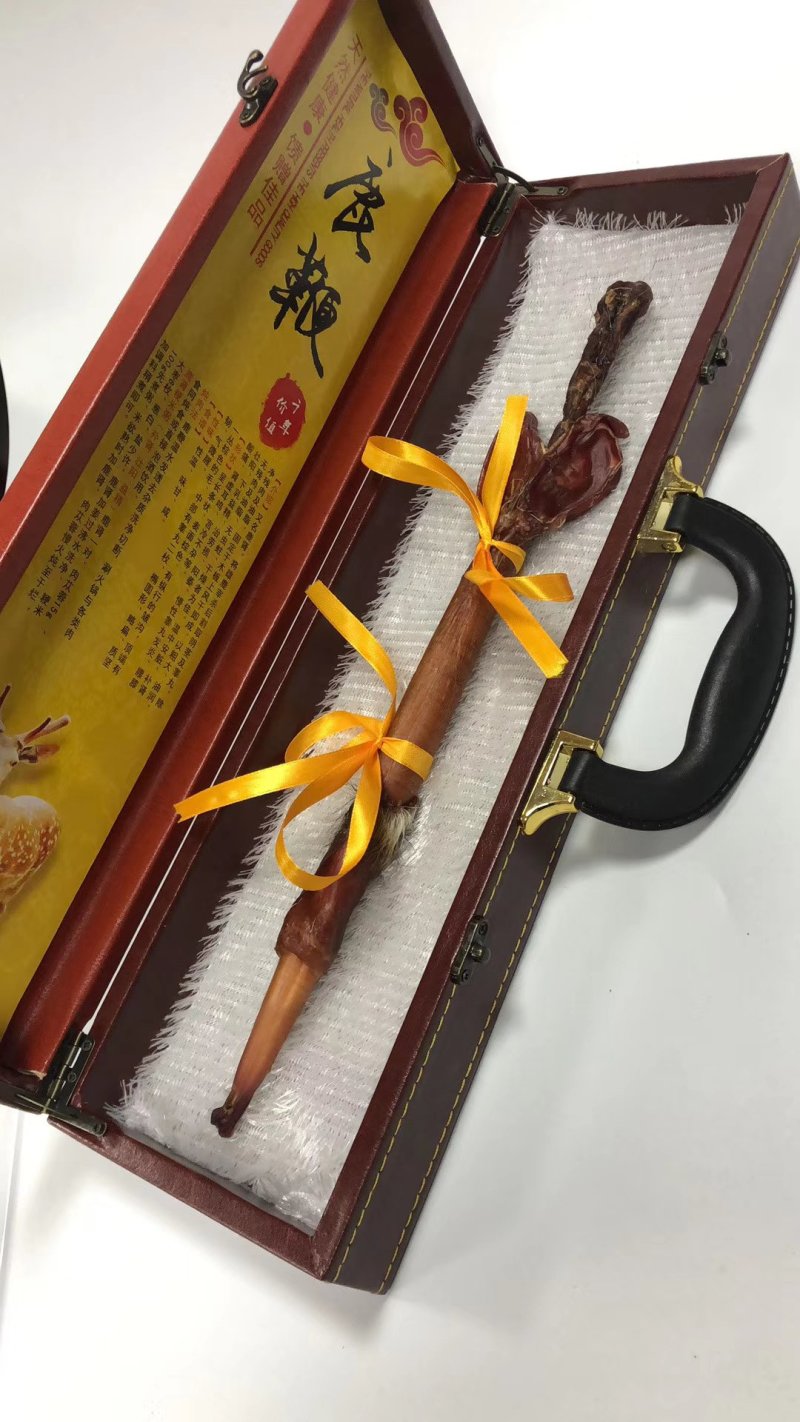 吉林双阳鹿场东北发情期种鹿鞭整支泡酒红烧量大从优