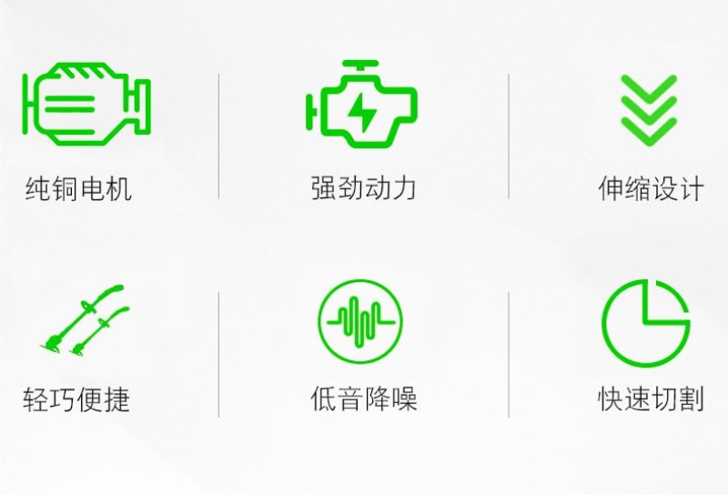 包邮：无线电动割草机电动除草机大功率锂电除草机田园除草机