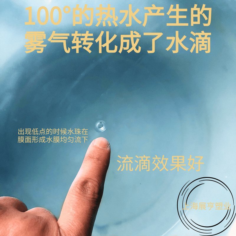 大棚塑料布大棚膜加厚抗老化蓝色无滴膜透明塑料保温棚膜养殖