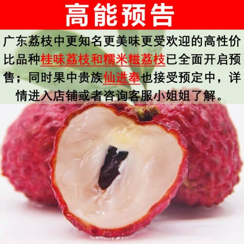 妃子笑荔枝，果园现摘应季当季荔枝水果整箱