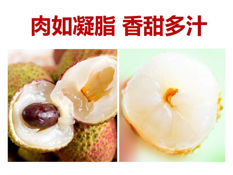 妃子笑荔枝，果园现摘应季当季荔枝水果整箱