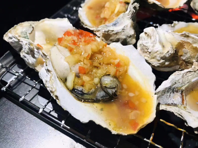 鲜活全壳牡蛎现捕现发海鲜水产高压锅生蚝壳薄肉肥