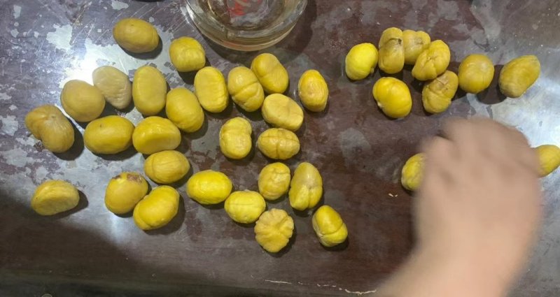 真空板栗仁，精美栗果