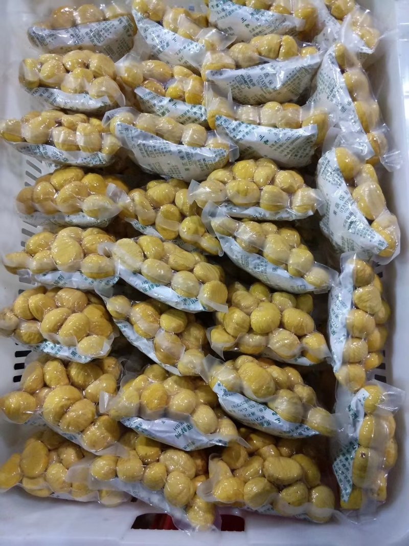 真空板栗仁，精美栗果