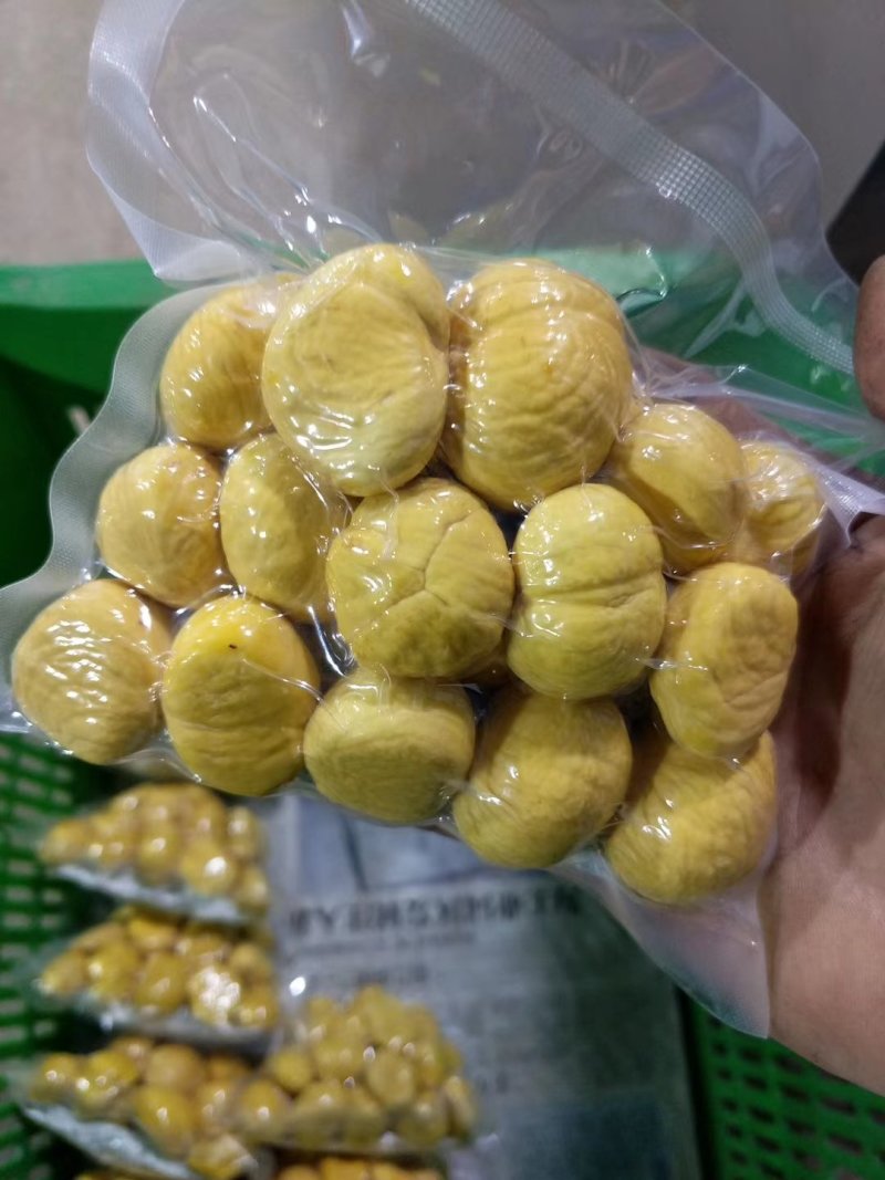 真空板栗仁，精美栗果