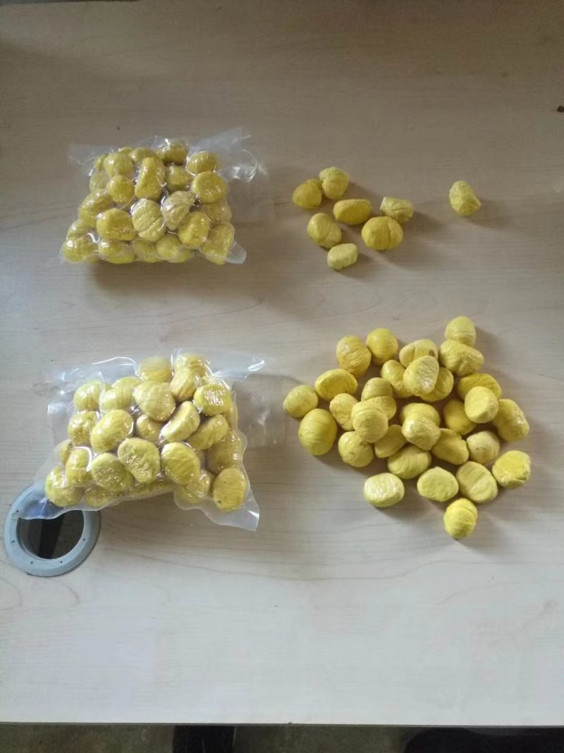 真空板栗仁，精美栗果