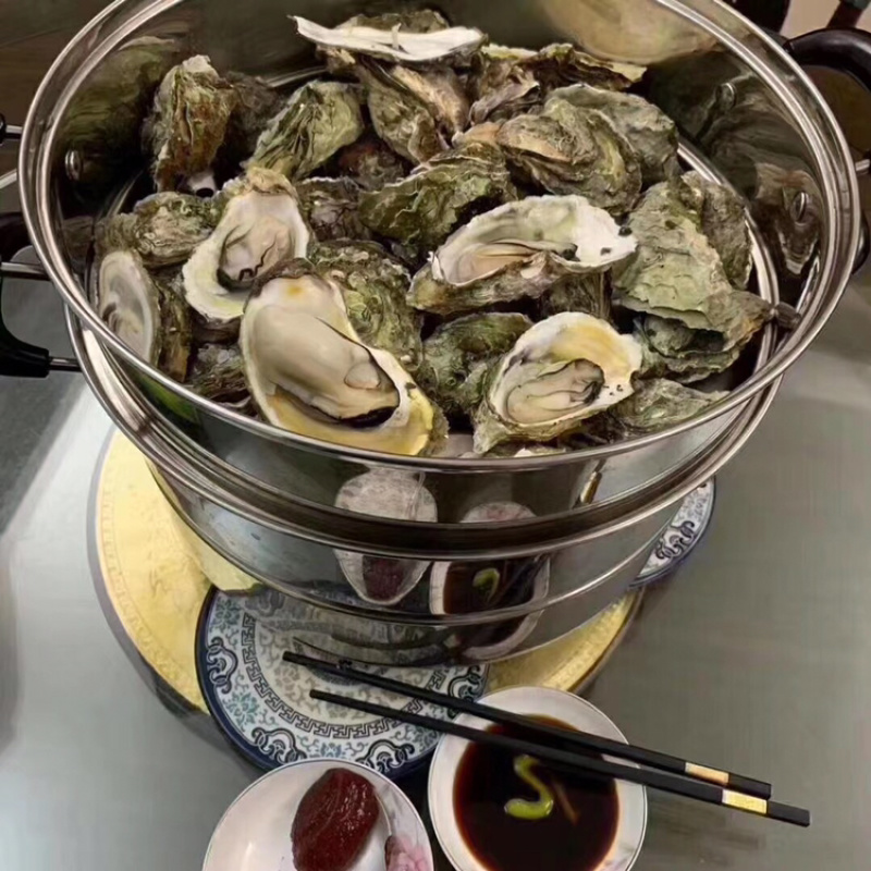 鲜活牡蛎新鲜全壳生蚝壳薄肉肥每天现捞现发